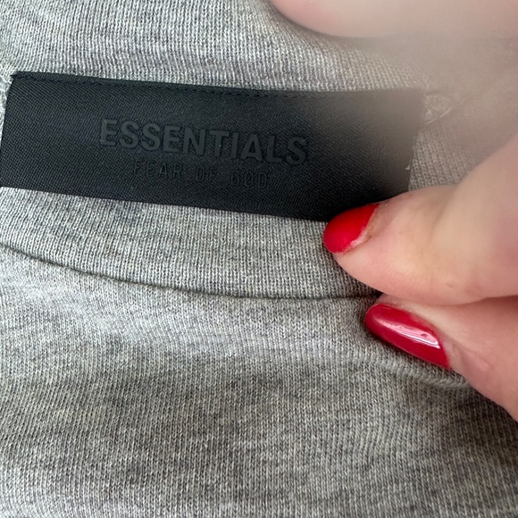Fear of God ESSENTIALS Jersey Crewneck Tee - Picture 8 of 8